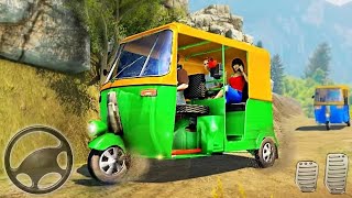 Off Road Tuk Tuk Auto Rickshaw Driving Simulator Game #shorts #youtubeshorts #gameplay screenshot 5