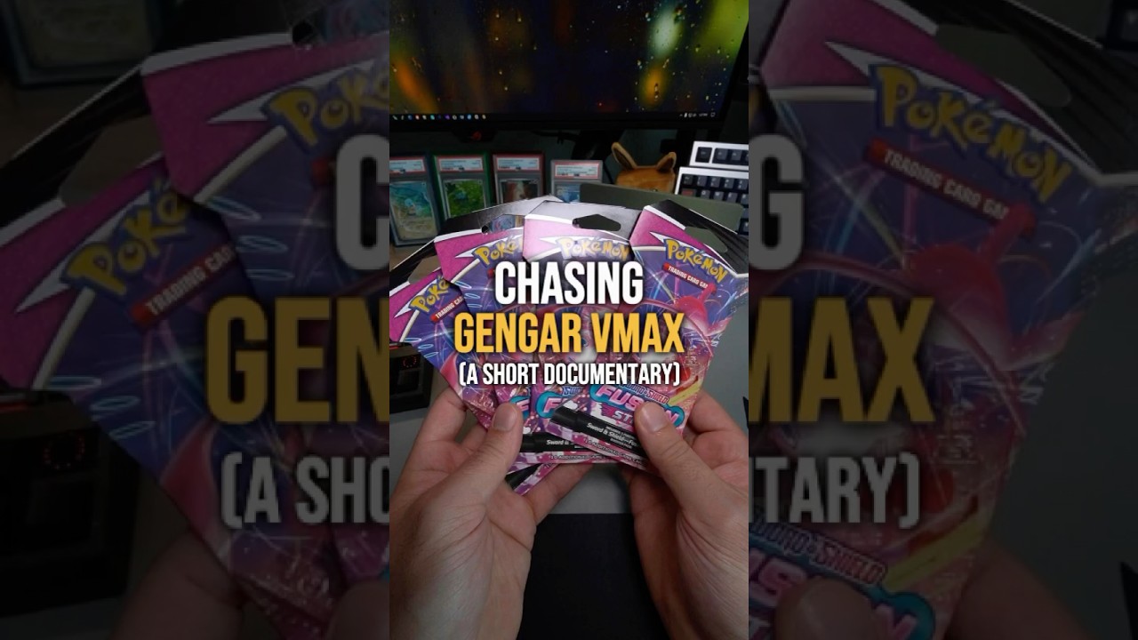 Chasing the fabled Gengar VMAX alt art for my pc. Wish me luck! 