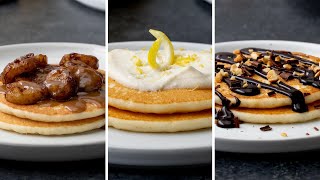 Pancake Toppings 3 Ways in 15 Minutes or Less // Presented by BuzzFeed & GEICO