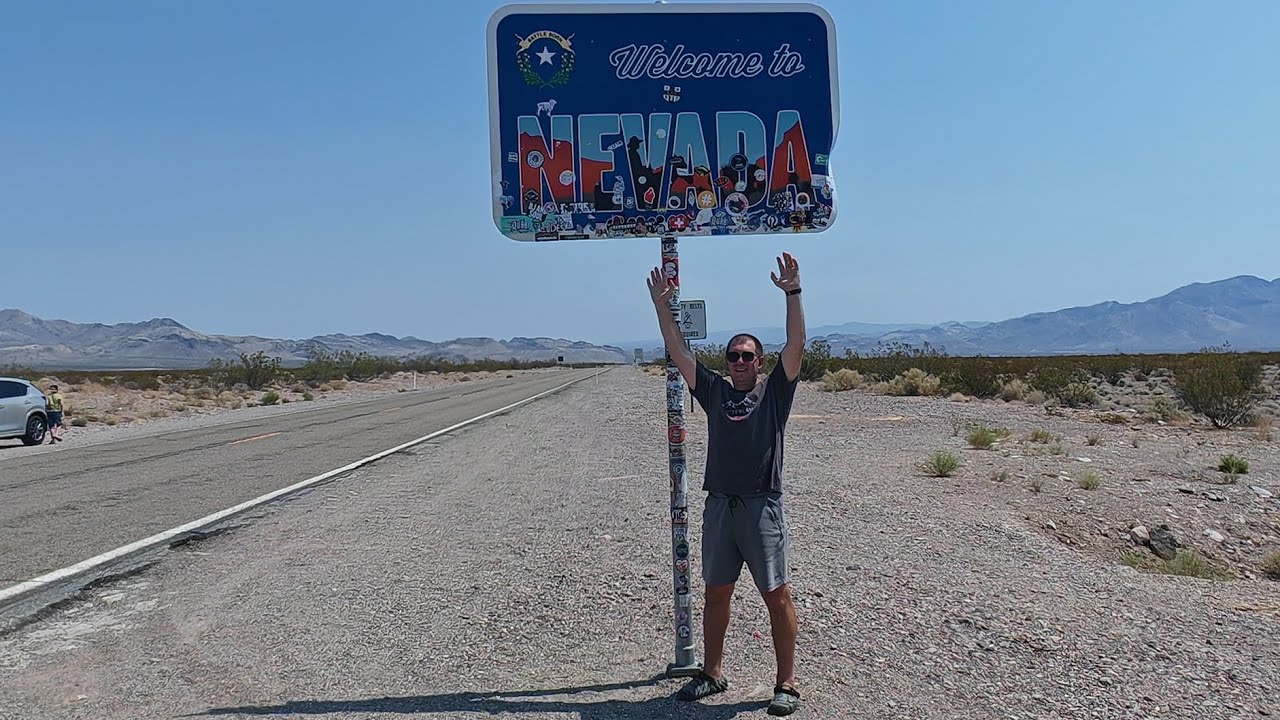 Едем из Невады в Калифорнию. Scenic drive, Death Valley, Joshua Tree, Isabella Lake, Motel 6 