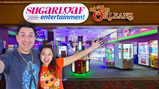 Sugarloaf Entertainment Arcade at The Orleans Las Vegas!