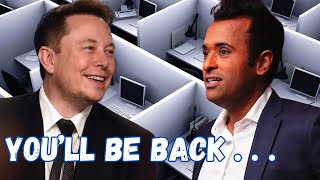 Musk and Ramaswamy float ending remote work for federal employees and ‘large-scale firings’