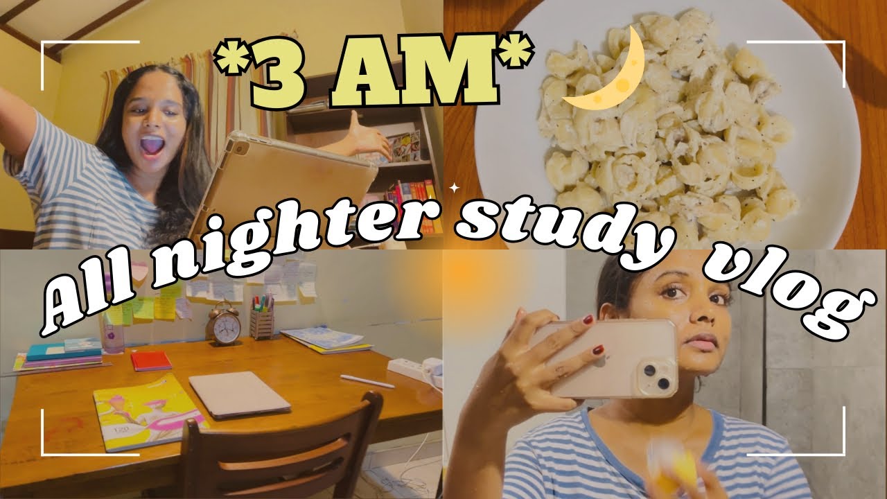 Pull an all-nighter with me 💤 📖 | 8 pm🌙 to 3 am 🌥️ 𝓹𝓻𝓸𝓭𝓾𝓬𝓽𝓲𝓿𝓮 𝓵𝓪𝓽𝓮 𝓷𝓲𝓰𝓱𝓽 𝓼𝓽𝓾𝓭𝔂 𝓿𝓵𝓸𝓰 📚