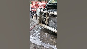 Car A/C Service & Condenser cleaning & A/C Solution