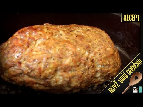 Video: Mletá Sekaná S Houbami - Recept Krok Za Krokem S Fotografií