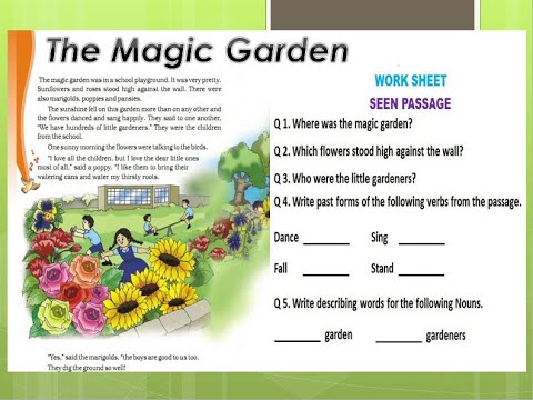 magic garden class