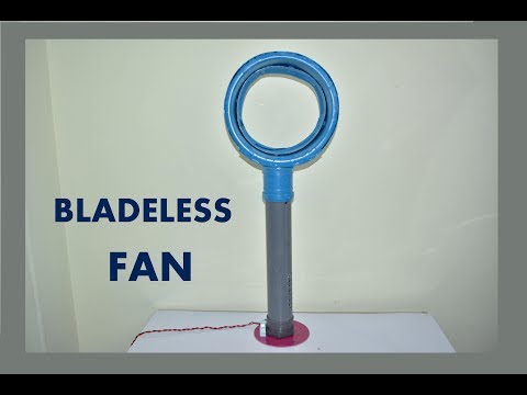 How To Make A Bladeless Fan Using Bucket At Home - Easy Way