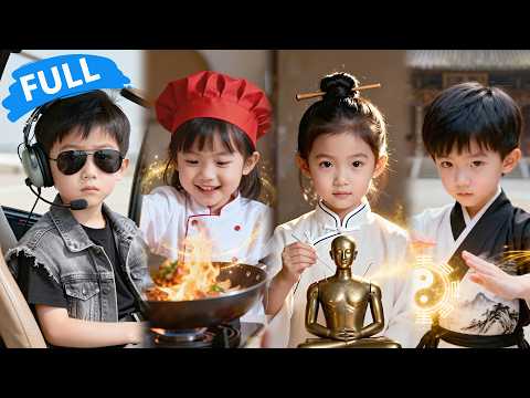 ✨4 Little Geniuses Beat the Bad Guys to Save Mommy, Find Their CEO Dad, and Push Him to Marry Her.