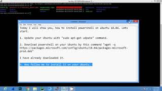 How to Install Microsoft Powershell on Ubuntu 18.04