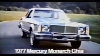1977 Mercury Monarch commercial - manual shift
