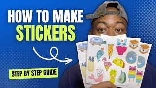 How to make Stickers on Canva | Etsy Stickers for Beginners (Step by Step Tutorial)