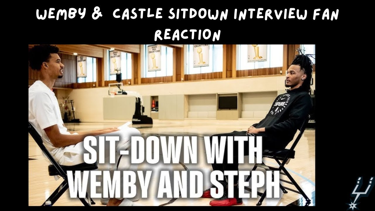 Wemby & Castle Sit Down interview reflecting on the rookie of the year award