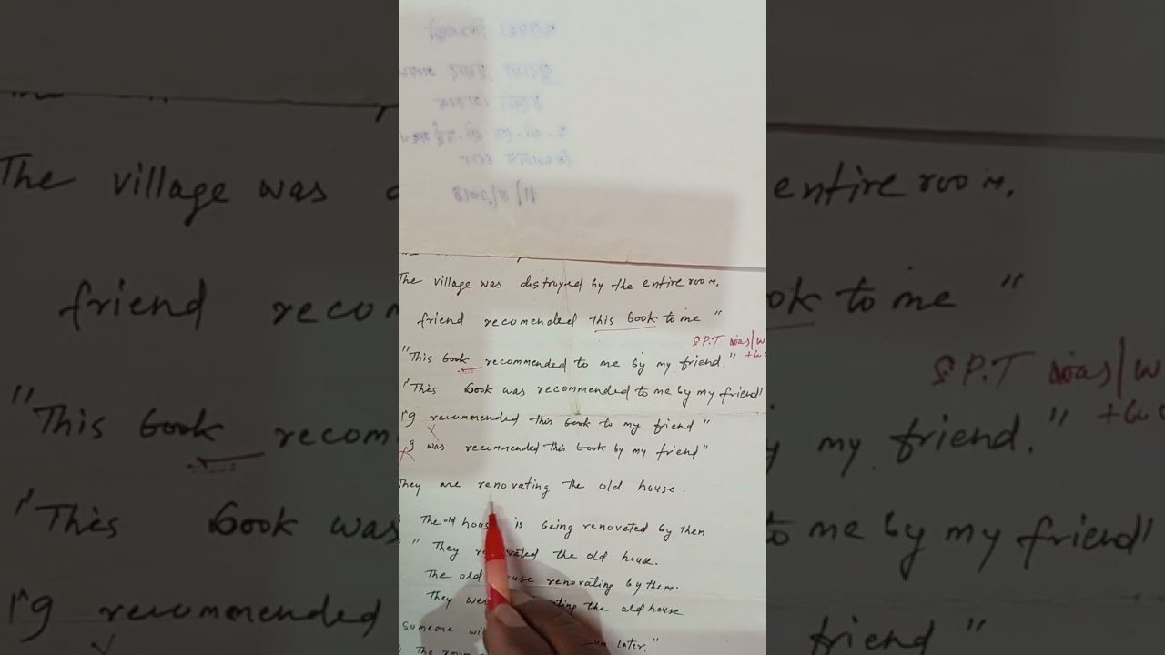 Voice : How to make Active to Passive: Ab murda bhi Jaan jaega Voice 