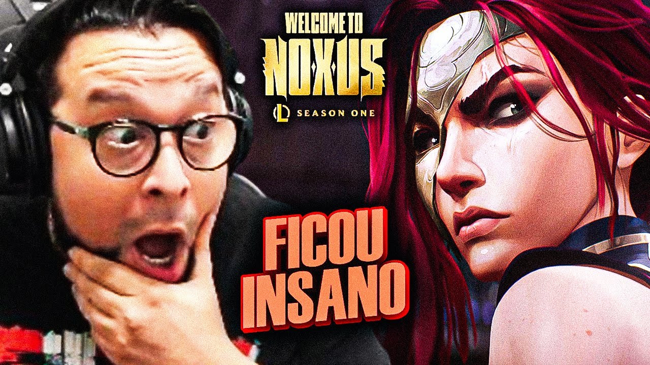 GORDOX REAGINDO A NOVA CINEMATIC DE LOL | WELCOME TO NOXUS