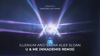 ILLENIUM - U & Me (Nikademis Remix) | GrandMA2 Timecode Light Show #ma2 #lightshow #illenium