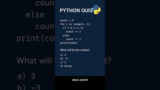 python quiz #coding #python #viral #shorts #trending