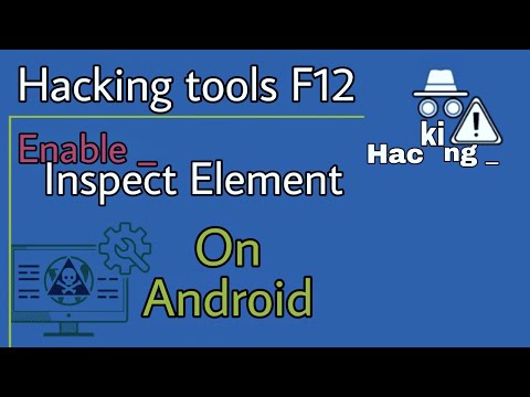 Hacking Tools F12 |How to Enable Inspect Element on Android|Chrome browser|Mobile Phone #Channel_HK