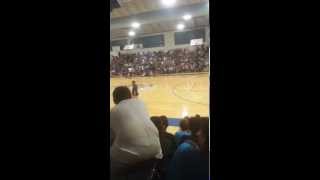 Highschool during bomb threat