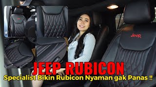 JEEP RUBICON Modifikasi Jok Dengan Elektrik Super Nyaman ⁉️ classic 1 interior