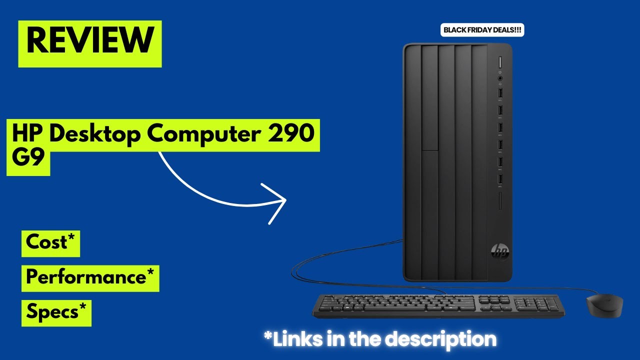 HP 290 G9 Business Tower PC Review – 13th Gen Intel i3, 16GB RAM