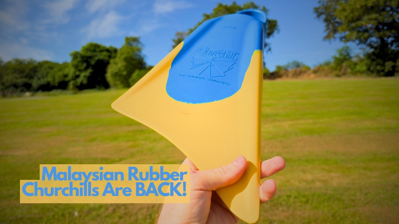 Malaysian Rubber Churchill Are BACK!! | Churchill Swim Fins Review