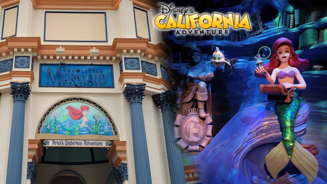 The Little Mermaid: Ariel's Undersea Adventure Full Ride POV DCA