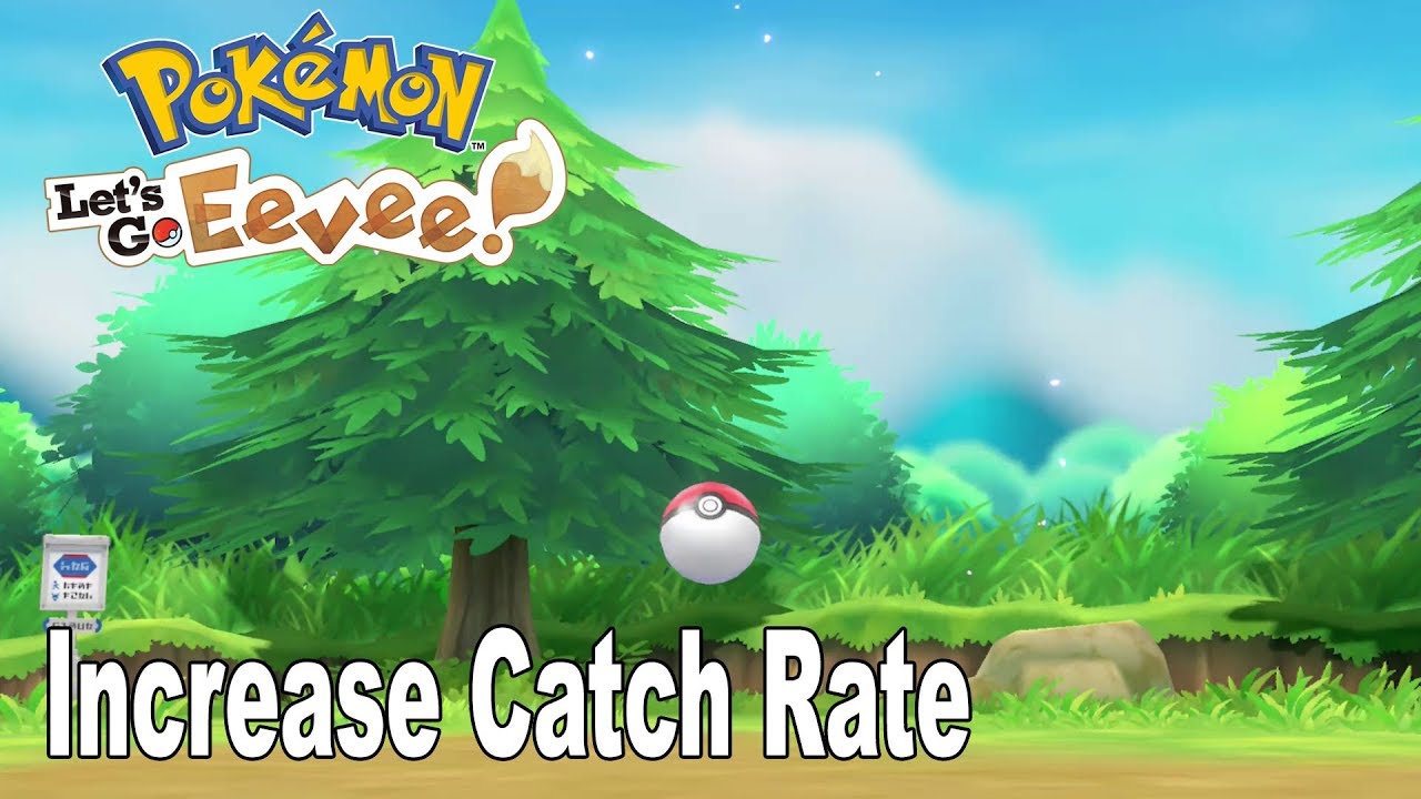 Pokémon: Let's Go, Pikachu! and Let's Go, Eevee! - How to Increase Catch Rate [HD 1080P]