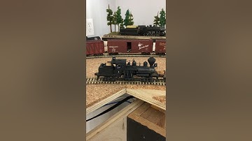 Shay on the Strathcona Extension (HO scale)