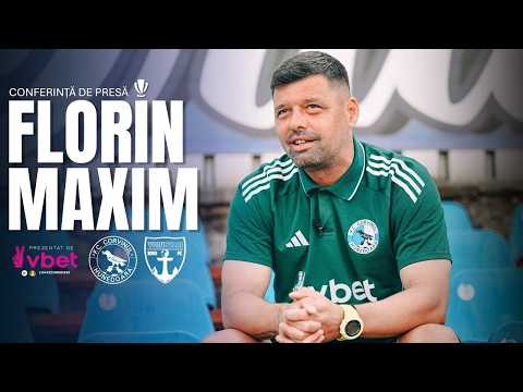 CONFERINŢĂ DE PRESĂ | Florin Maxim, înainte de Corvinul - Voluntari