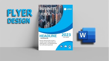 Make Business Flyer in Microsoft Word