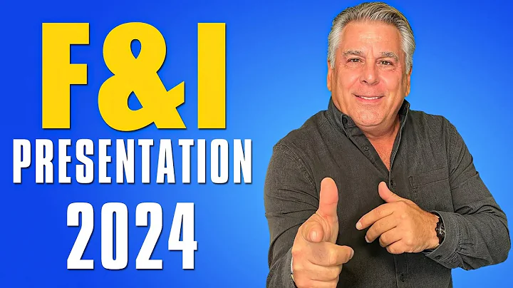 F&I Menu: The Best Way To Present in 2024