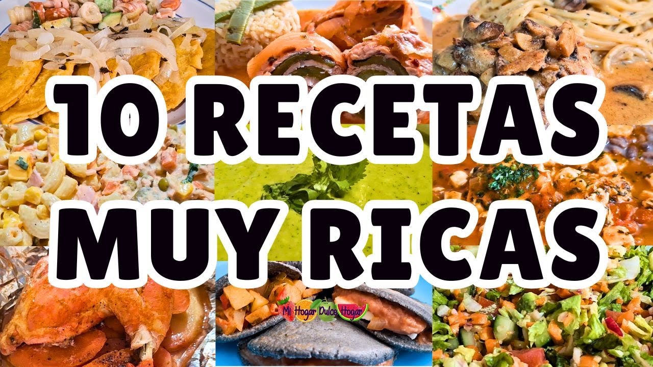 ✅️¡NO CREERÁS! Lo Fáciles y Deliciosas que Son Estas 10 Recetas Muy Ricas | Mi Hogar Dulce Hogar