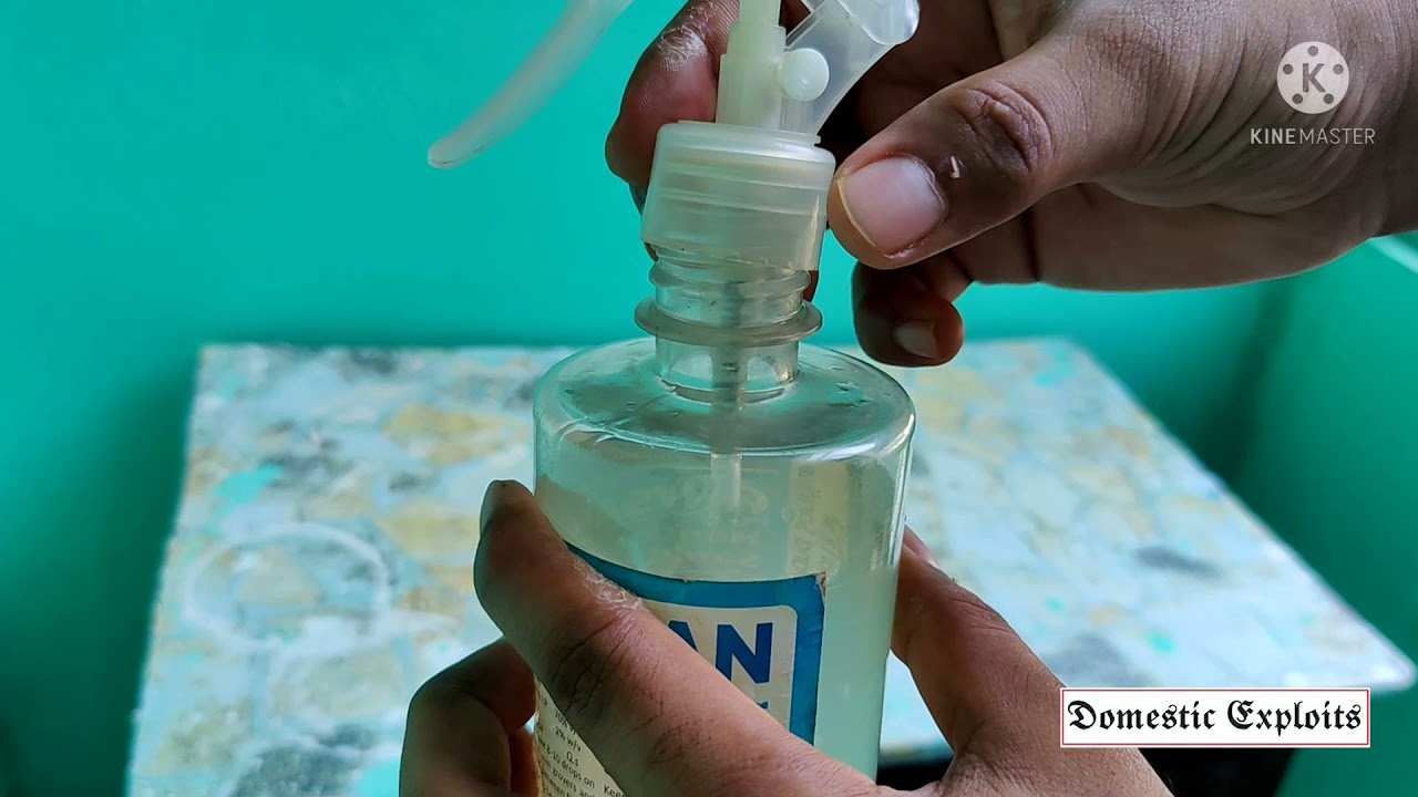 Spray Bottle repair. Spray bottle ke nozzle ko kaise thik kare. YouTube