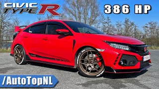 386HP HONDA CIVIC TYPE R FK8 | 274km/h REVIEW on AUTOBAHN by AutoTopNL