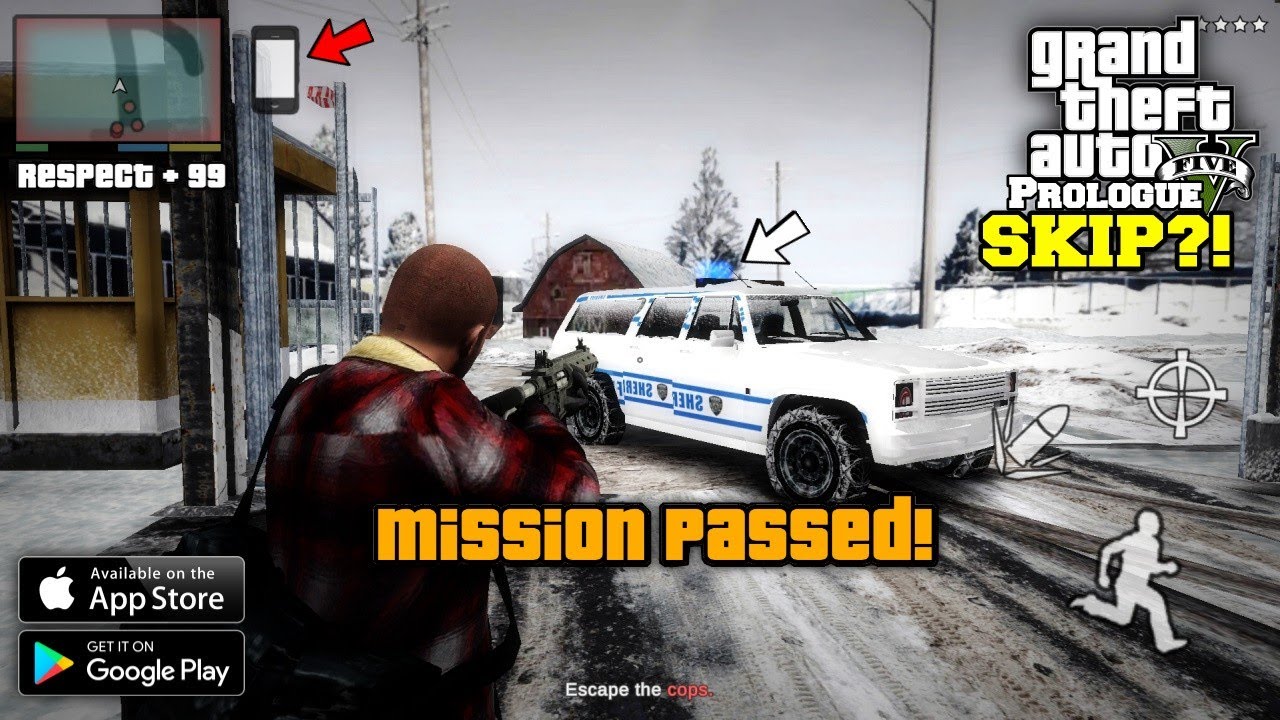 How To Skip 1st Mission in GTA V Android Fanmade 