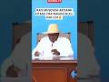 PRESIDENT MUSEVENI SIGNING THE GUESTS BOOK AT DAR ES SALAAM TODAY Shortsviral Raissamia Muse