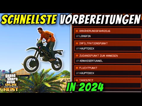 Der SCHNELLSTE Weg für alle Cayo Perico Heist VORBEREITUNGEN als SOLO Spieler in GTA Online 2024