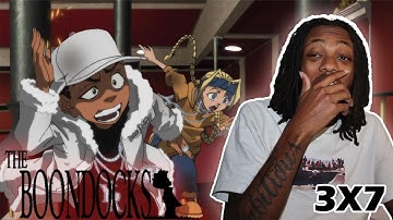 RILEY SELLING CHOCOLATE LIKE ITS CRACK!! | THE BOONDOCKS " The Fundraiser" REACTION!! | 3X7