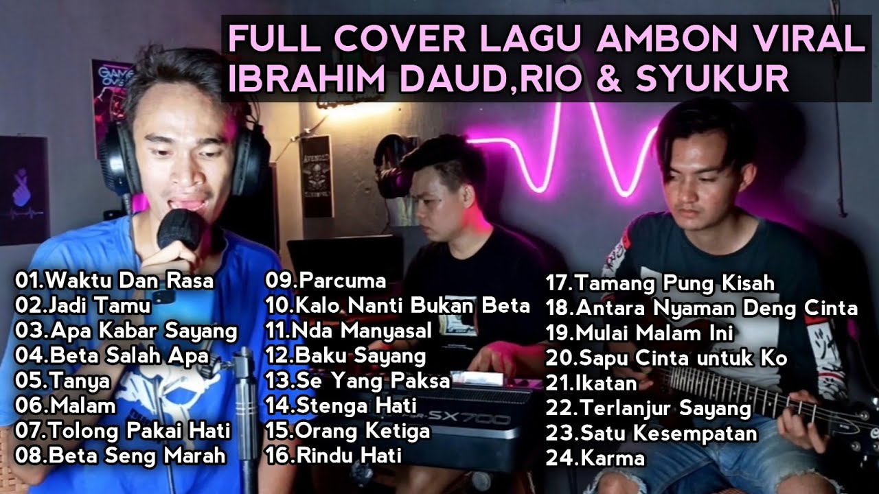 FULL COVER LAGU AMBON BY IBRAHIM DAUD & RIO GTRS MEDIA