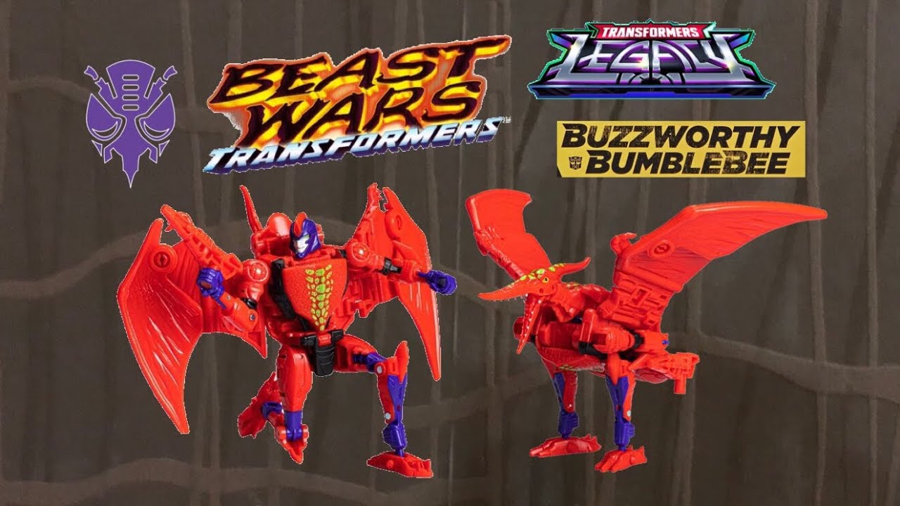 Transformers War For Cybertron Legacy Deluxe Class Terrorsaur (in Classic Color)