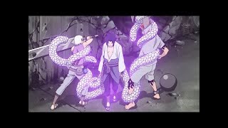 Sasuke Uses Shunshin To Stop Suigetsu And Jugo With Intent To Kill, Itachi And Kisame Hunting Yonbi
