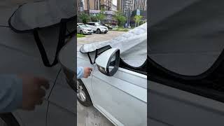 Car Sun Shade | Easy Installation & Cooler Interior#sunshade #caraccessories #carinterior