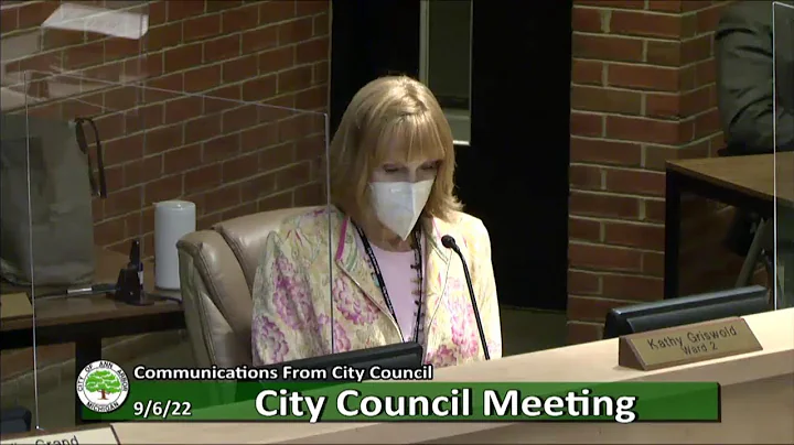 Ann Arbor City Council Meeting Tuesday September 6...