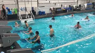 Aqua groups and aqua treadmills