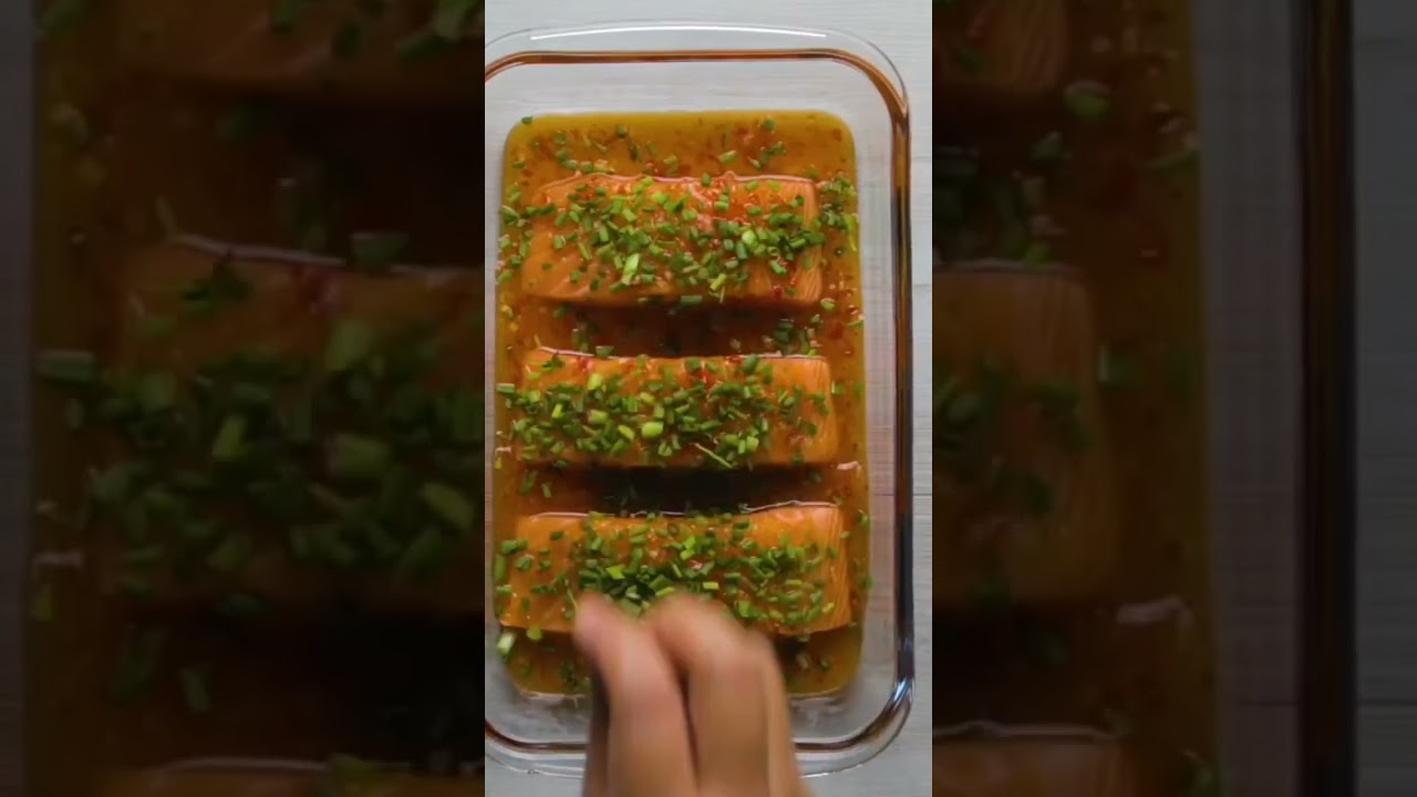 סלמון מצופה צ'ילי