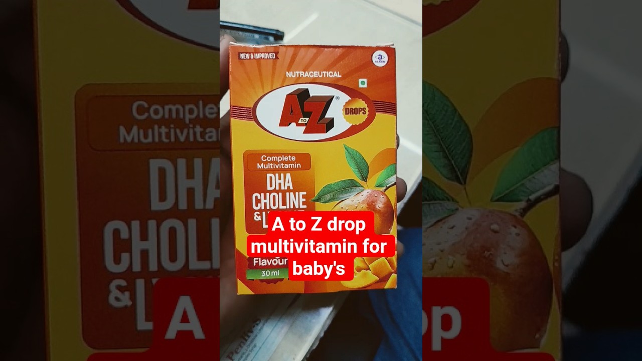 A to Z Drop ll multivitamin vitamin d3 drop 