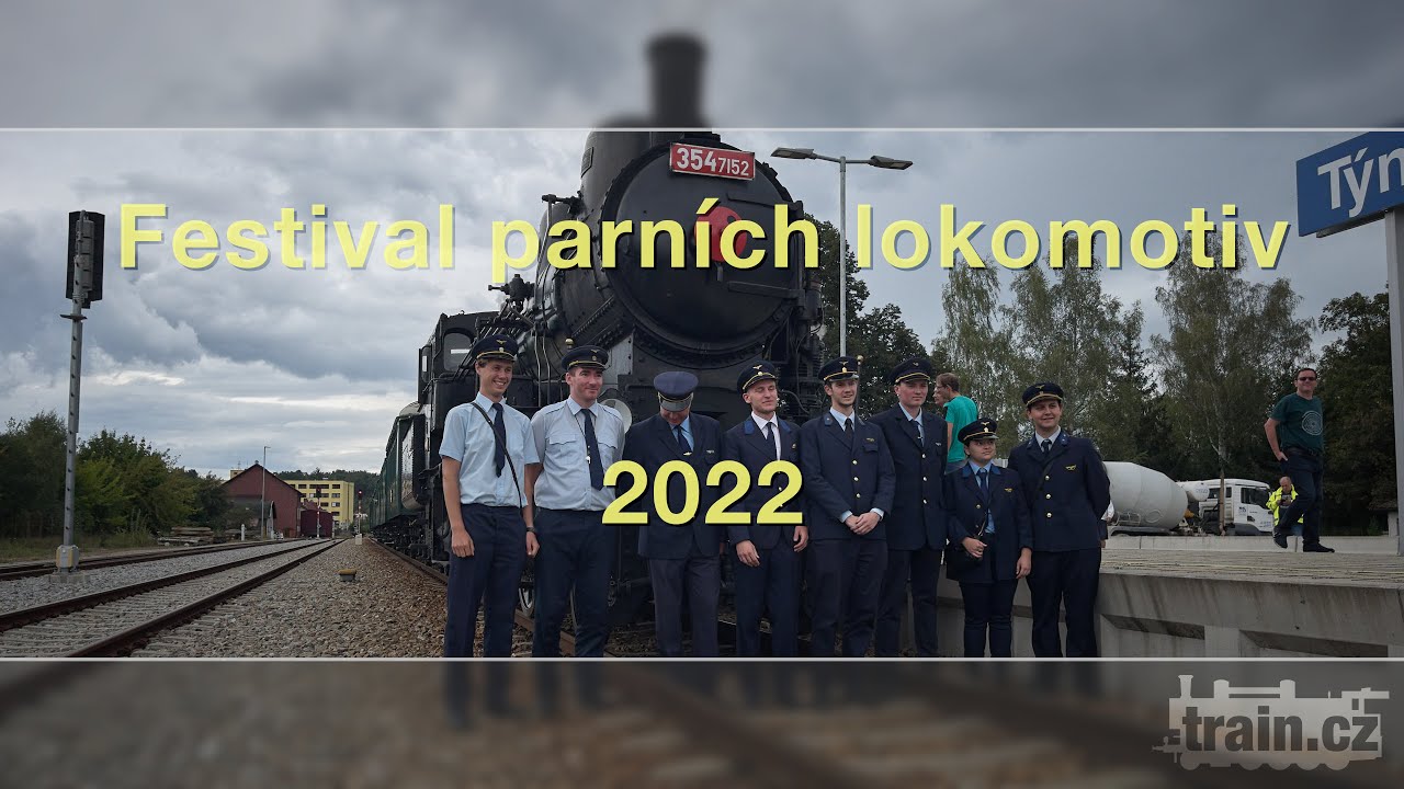 Festival parních lokomotiv 2022 v Benešově, protokolární vlak