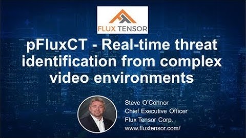 SVIP Demo Week 2024 – Flux Tensor