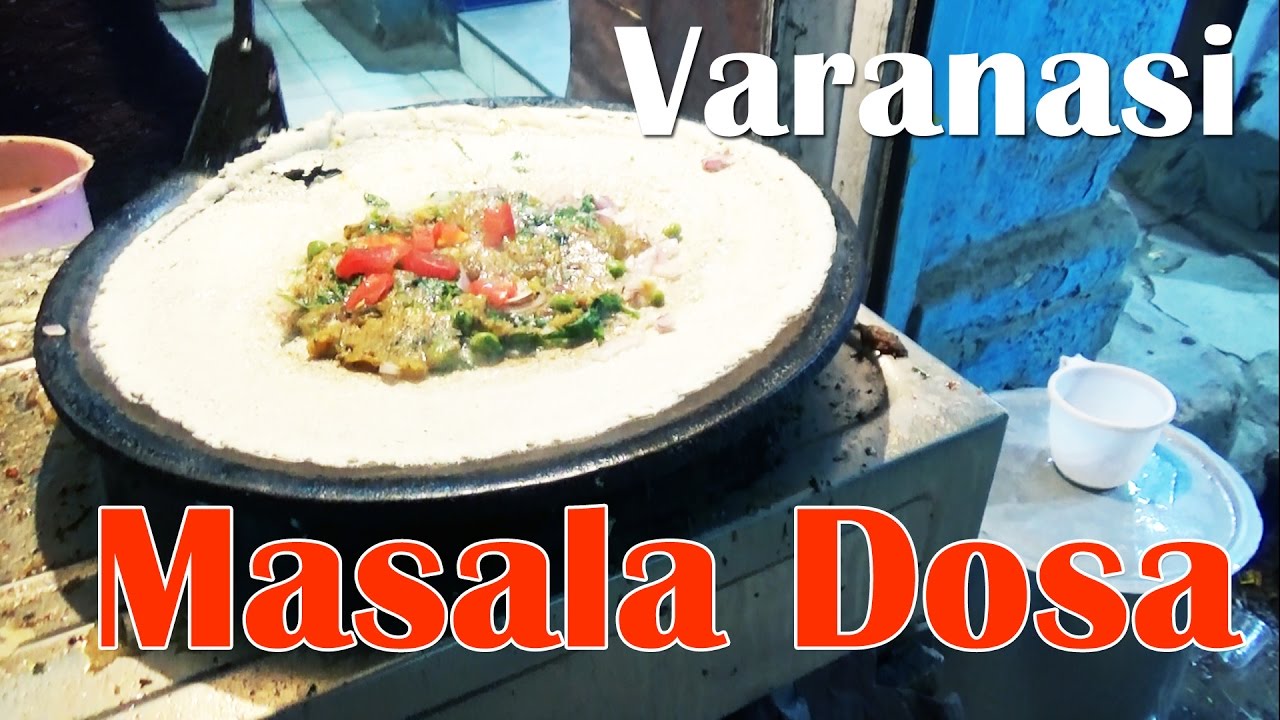 Tasty Masala Dosa on Varanasi Streets | Masala Dosa Making Video | Street Food | Street Food Zone