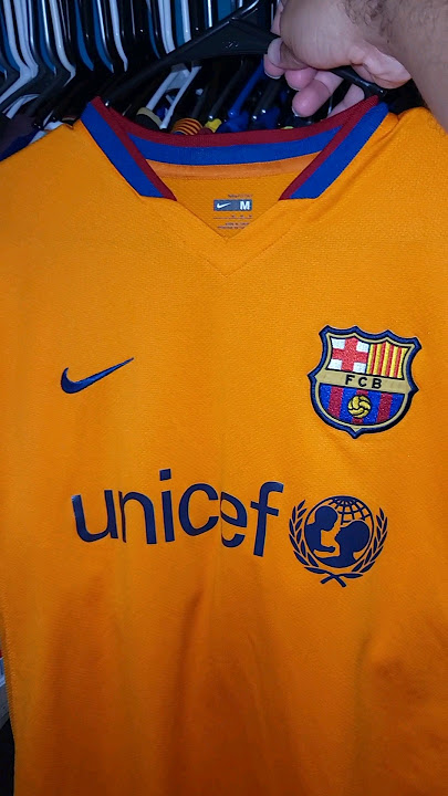 FC Barcelona 2007/2008 Third Jersey! subscribe for more iconic jerseys #shorts #footballshirt